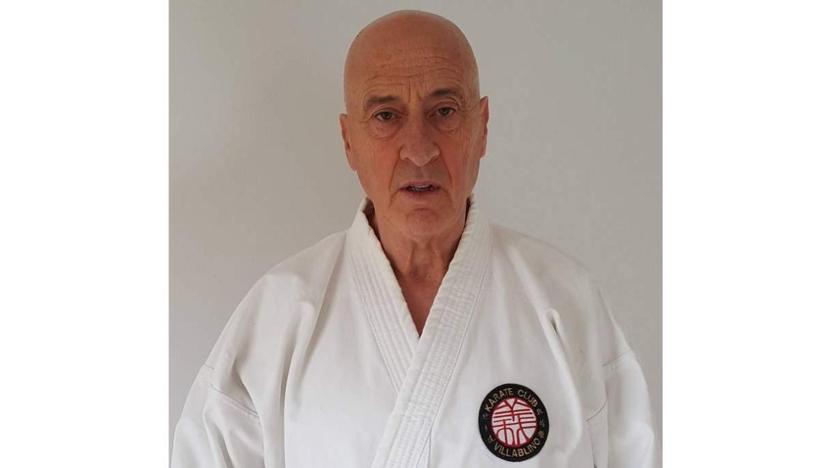 Ángel García, del Karate Club Villablino . DL