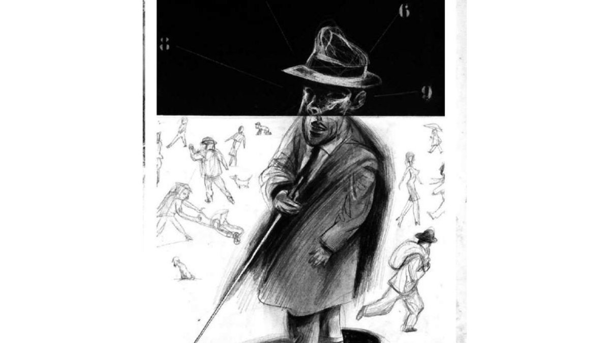 Imagen de una de las ilustraciones del libro, obra de Luis Scafati