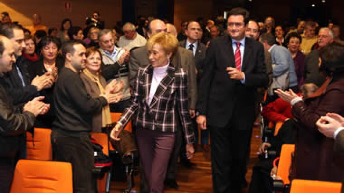 De la Vega, Francisco Ramos y Óscar López, en Valladolid.