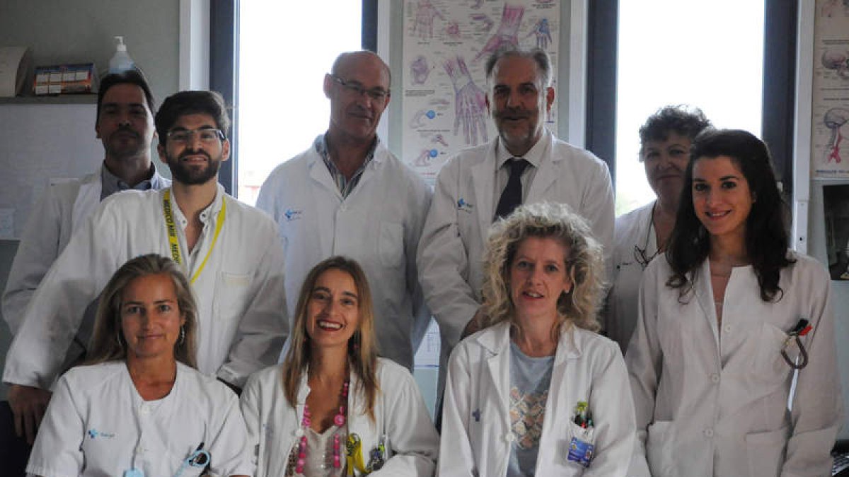 Miembros del servicio de Prevención del área de salud de León.