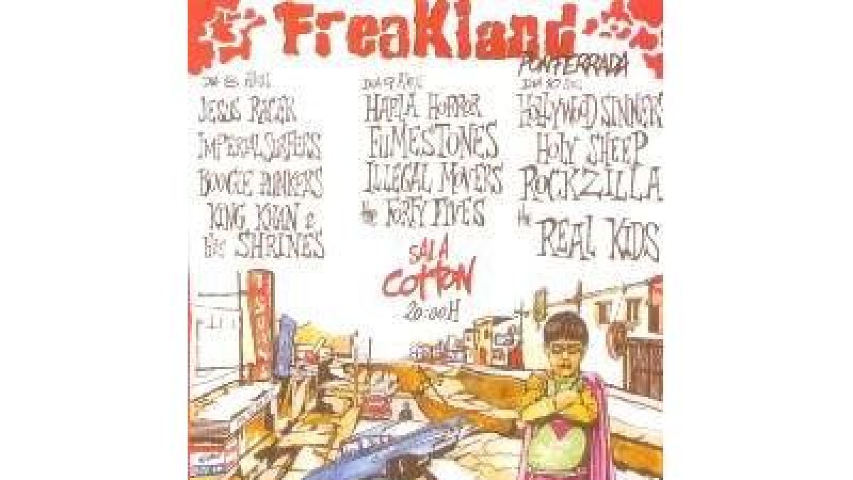 El Freakland arranca esta tarde noche con la actuación de Jesús Racer