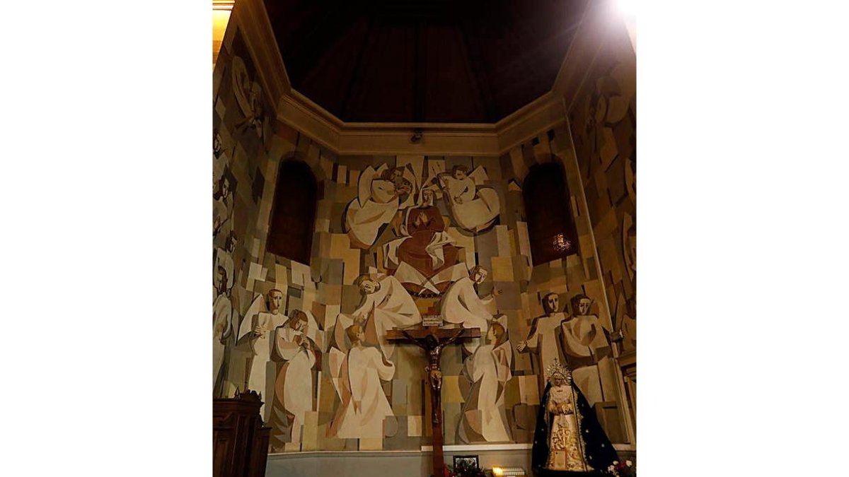 Lauro Pérez y Anesio Iglesias, responsables de San Claudio. M. P.