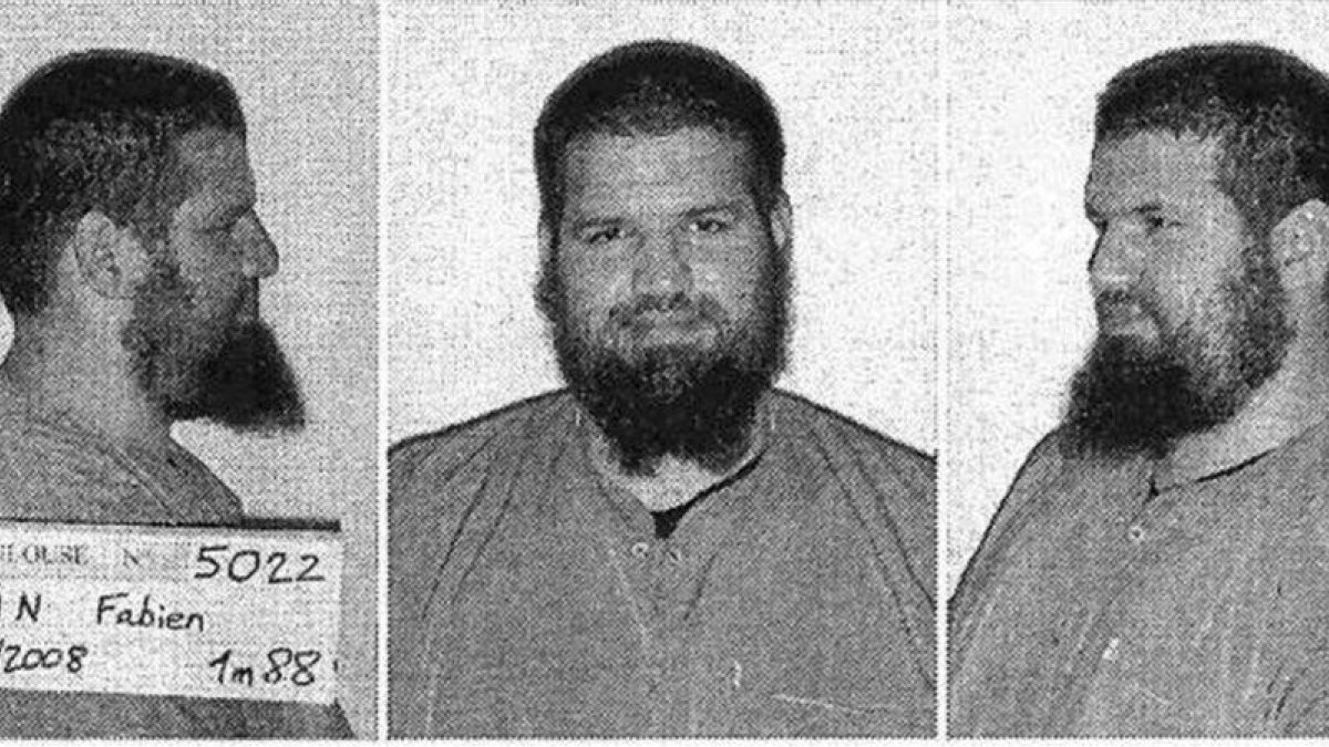 Fotografía sin fechar cedida por la Interpol que muestra al yihadista francés Fabien Clain.