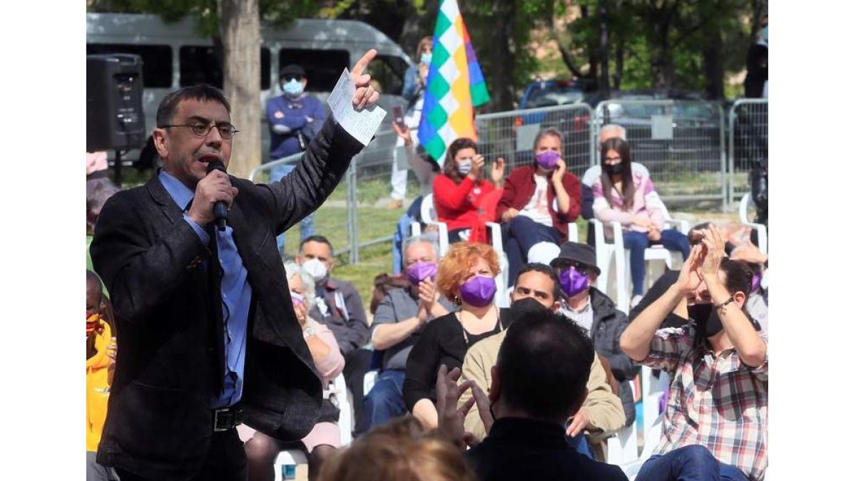 Imagen de Juan Carlos Monedero. FERNANDO ALVARADO