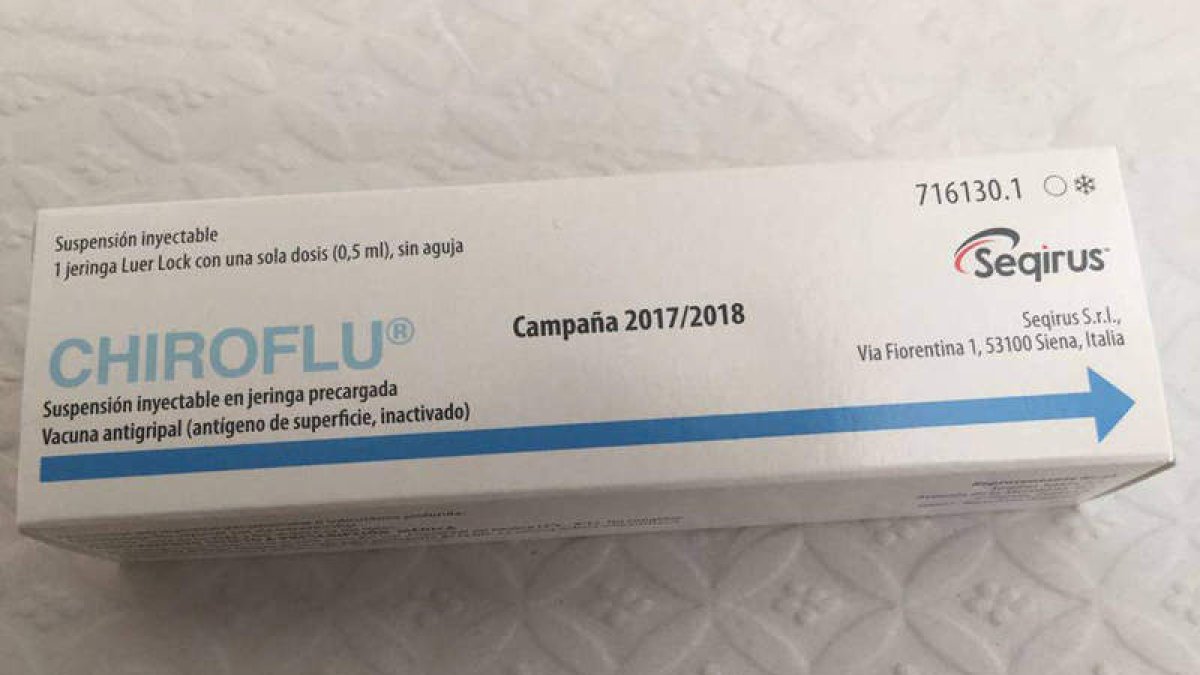 La vacuna que se ha puesto en la campaña de este año 2017/2018 .