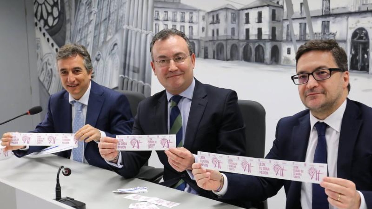 Juan Luis Díez, Fernando Salguero y Manuel Ángel Fernández.