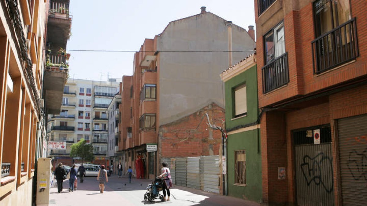 Vista de la calle de Los Osorios. SECUDINO PÉREZ