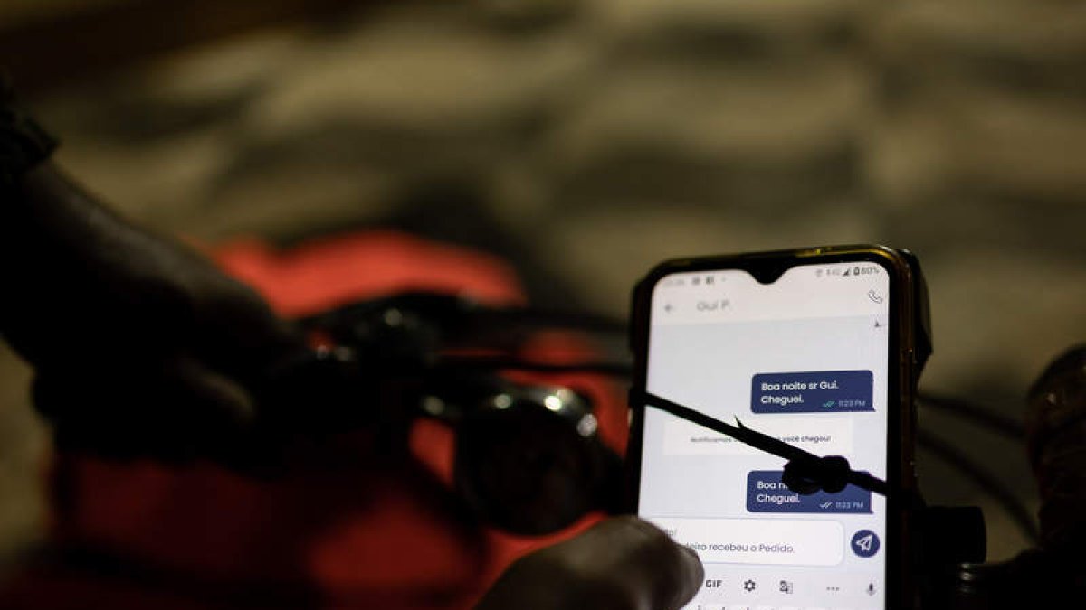 Reproducción de un sistema de pedido. efe