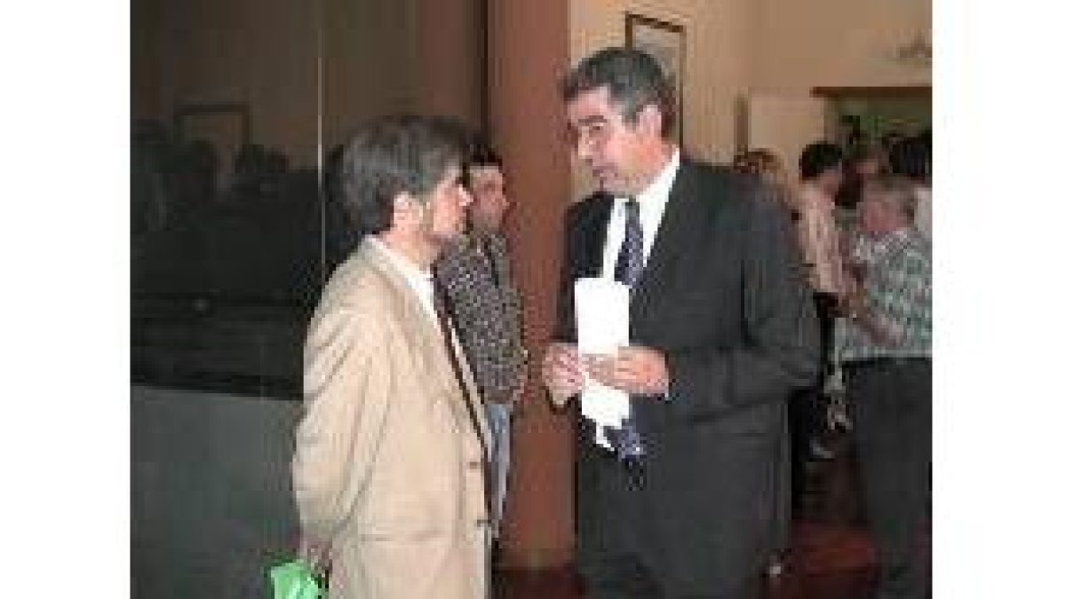 Agustín García Millán y Vicente Cela en una foto de archivo