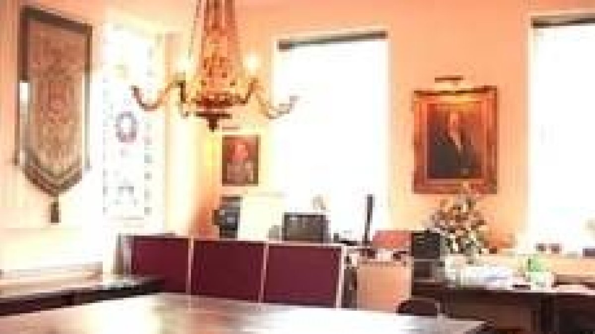 Sala donde contraerán matrimonio en el ayuntamiento de Windsor