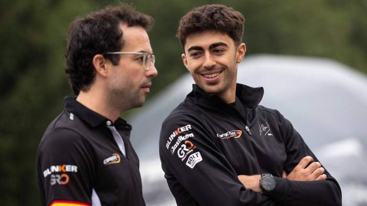 David Vidales sigue con su notable camino en la Fórmula. CAMPOS RACING