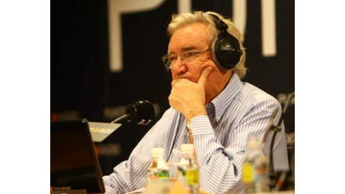 El locutor Luis del Olmo, en una foto de archivo.