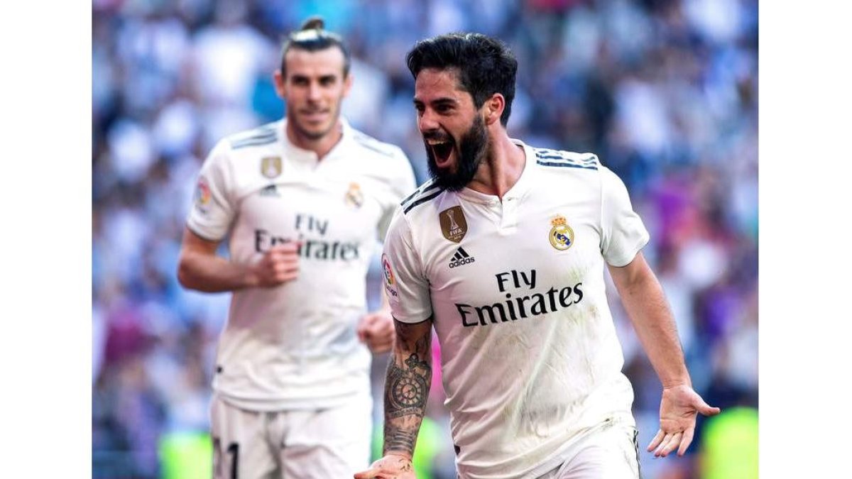 Zidane devolvió la titularidad a Isco y Bale. RODRIGO JIMÉNEZ