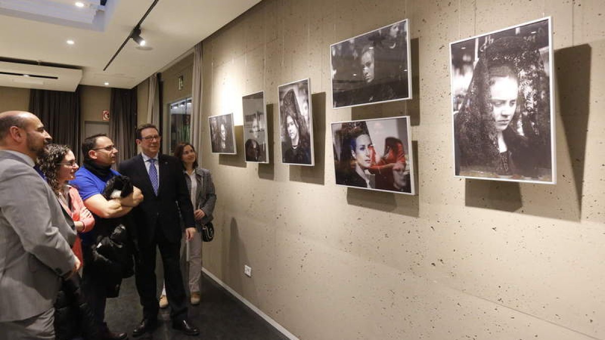 La muestra de Oswaldo López fue inaugurada ayer. MARCIANO PÉREZ