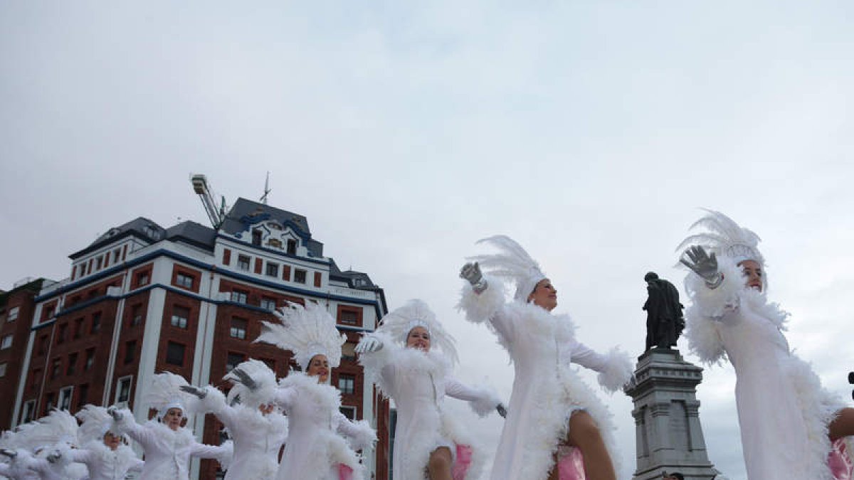 Un momento del desfile del sábado del año pasado.
