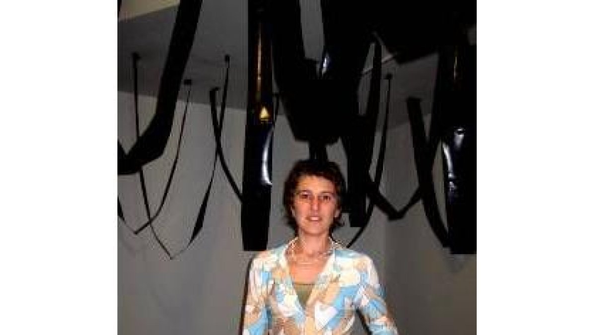 La artista leonesa Ana Cristina Martínez