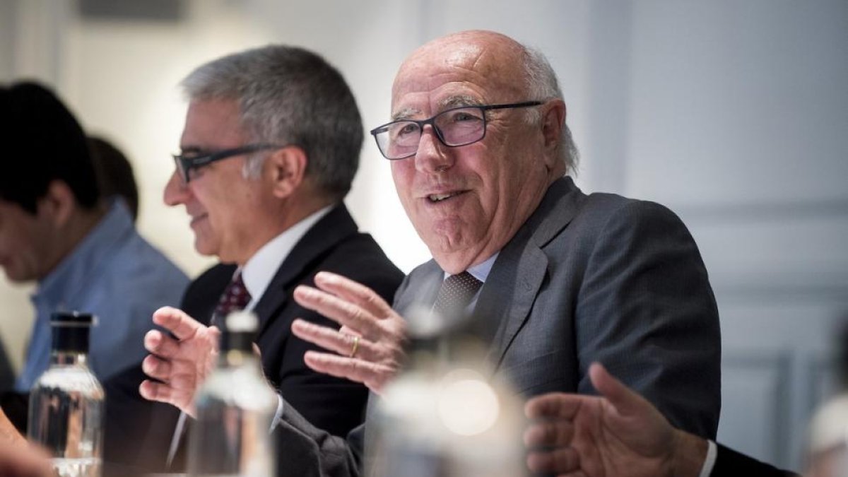 Joan Molins, presidente de la cementera catalana del mismo nombre.