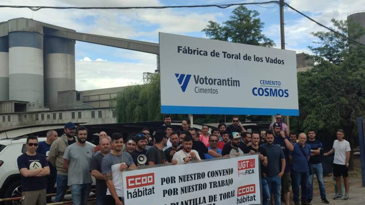 Imagen facilitada por el Comité de Empresa de la concentración. DL