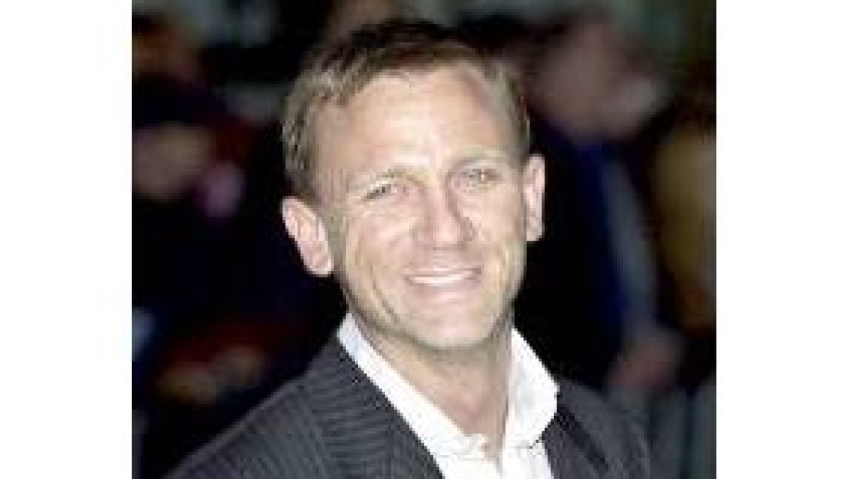 El actor Daniel Craig, conocido por su papel de James Bond