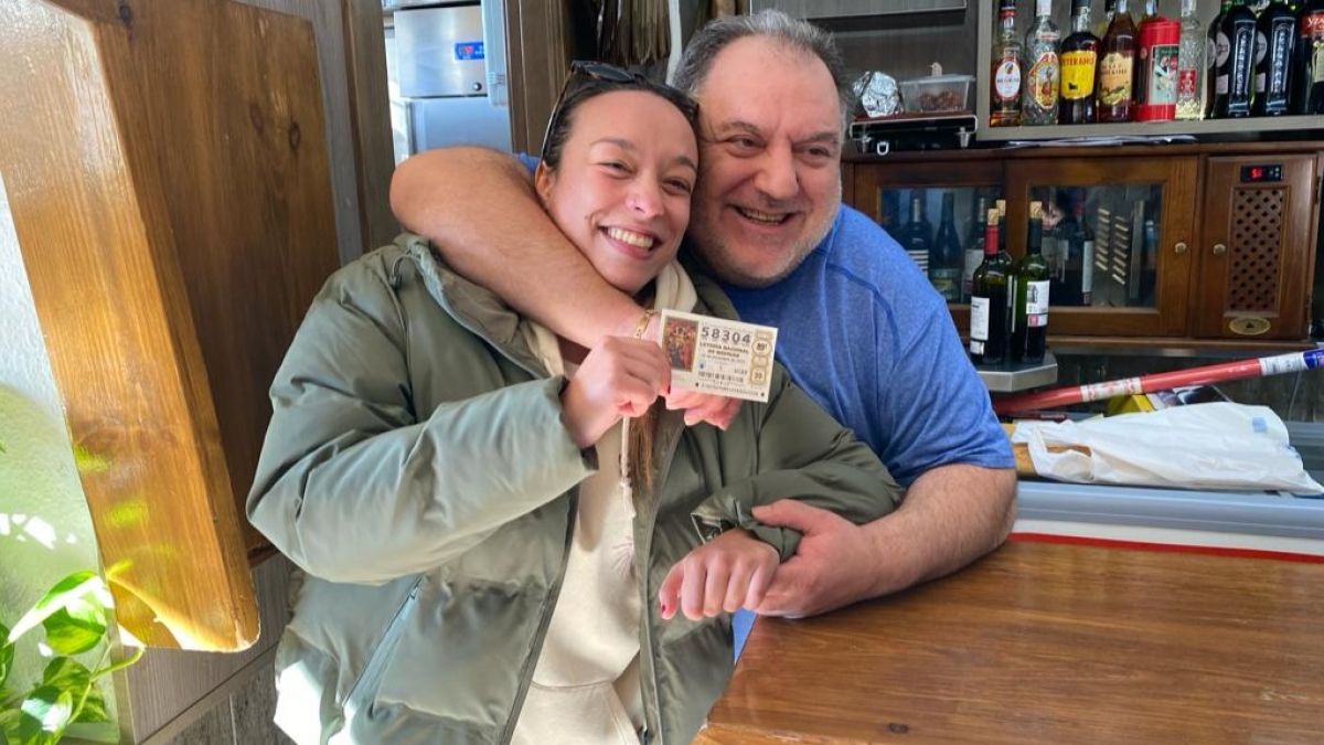 El mayor premio de la lotería de navidad, en un bar de barrio