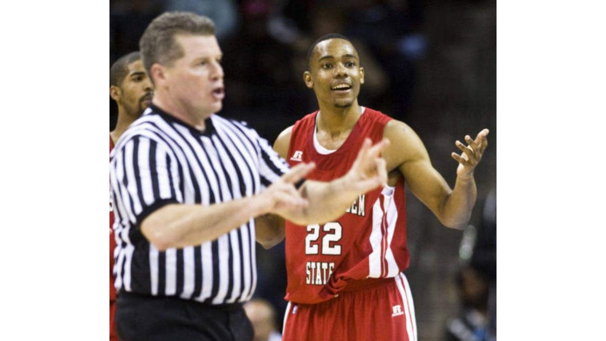 Bazemore, en su etapa en la universidad de Winston Salem State.