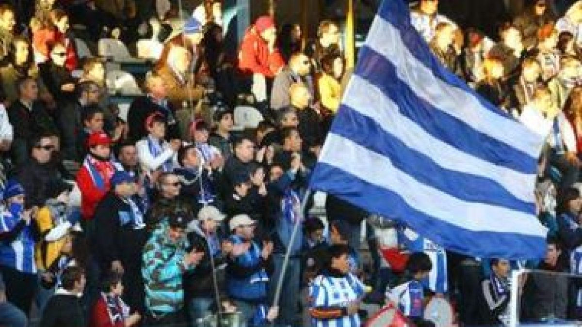 El Frente Norte, incansable una vez más animando a su equipo