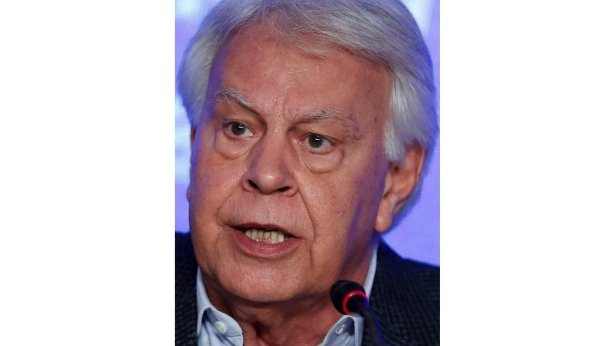 Felipe González. DAVID FERNÁNDEZ