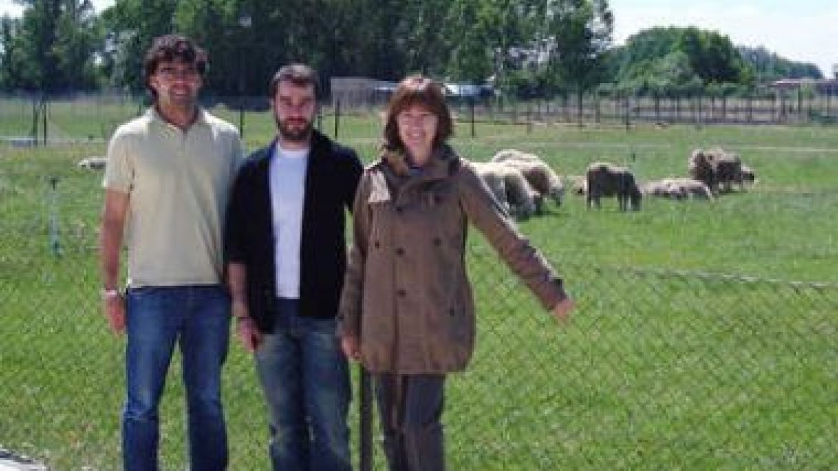 Los autores de la investigación: G. Hervás, P.G. Toral y P. Frutos.