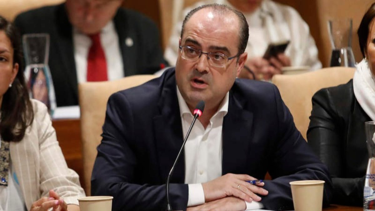 El portavoz del PP en el Ayuntamiento de Ponferrada, Marco Morala. L. DE LA MATA