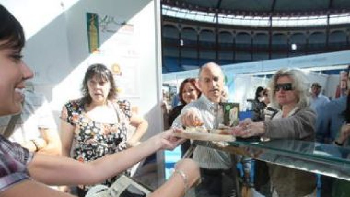 El queso de Valdeón ganó el premio al mejor queso.