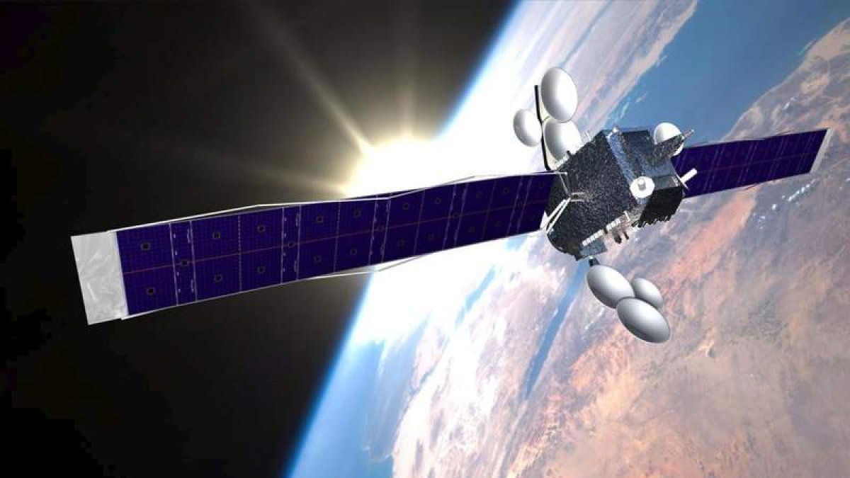 El satélite de comunicaciones Hylas 2, que fue lanzado desde el Centro Espacial de la Guyana Francesa el pasado 2 de agosto.