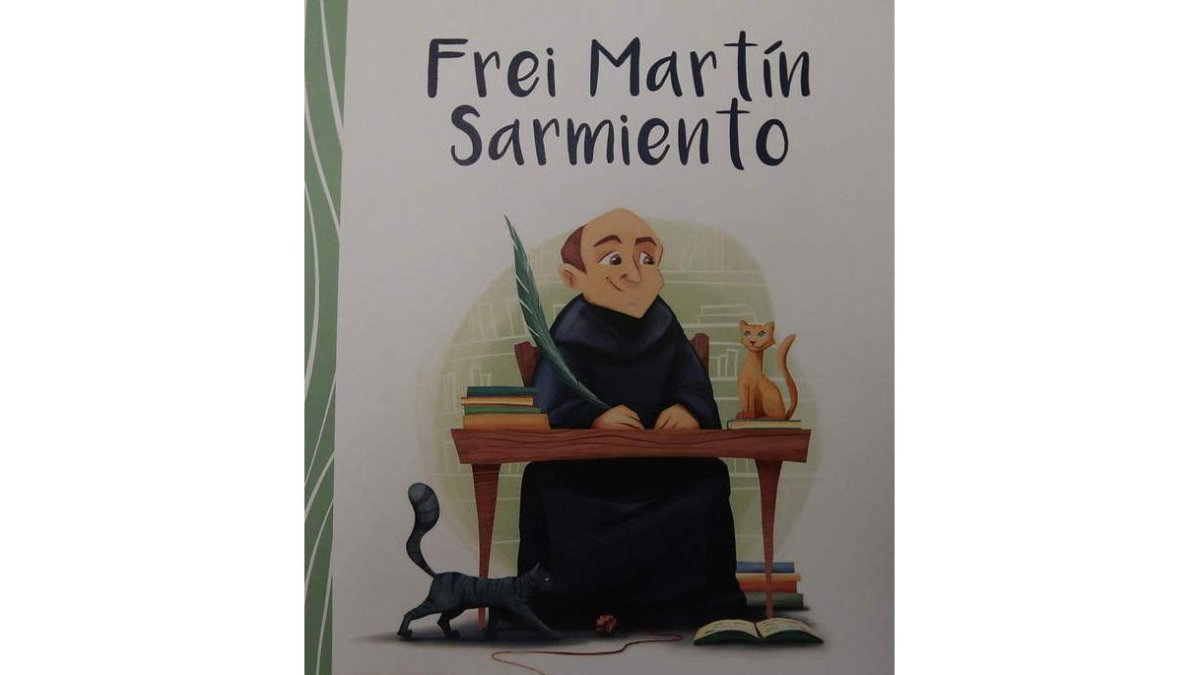Portada de la guía didáctica sobre el Padre Sarmiento. DL