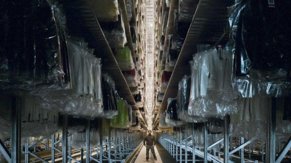 Centro logístico de Inditex en Zaragoza.
