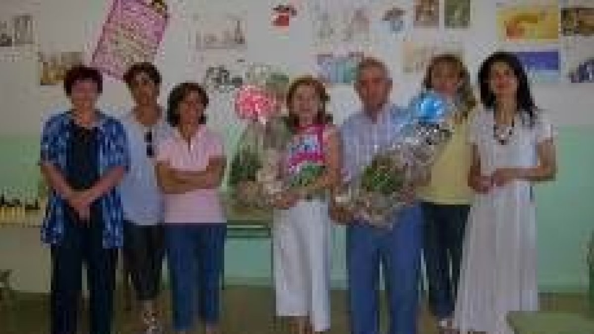 Un momento del homenaje en el Gumersindo Azcárate de la capital