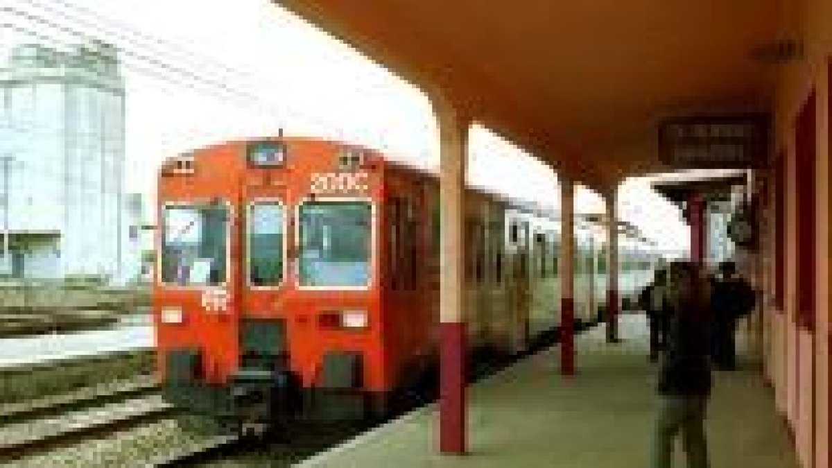 Imagen de archivo de la estación de tren de El Burgo Ranero