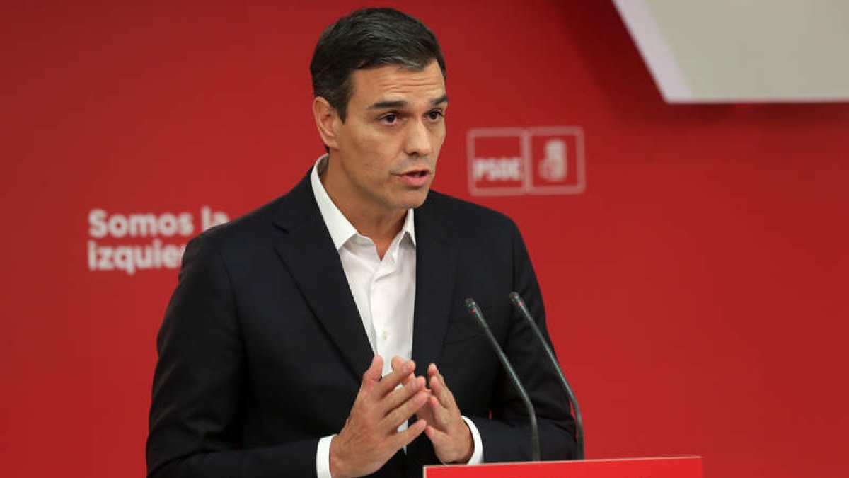 El secretario general del PSOE, Pedro Sánchez. ZIPI