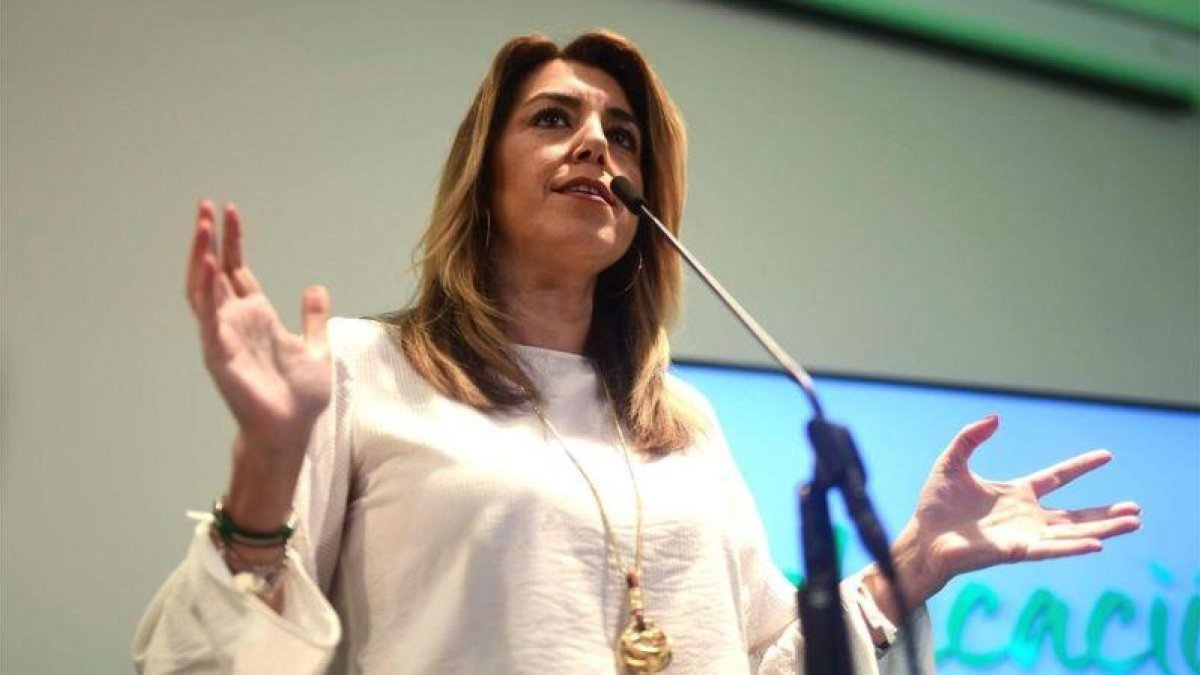 La presidenta de la Junta de Andalucía, Susana Díaz.