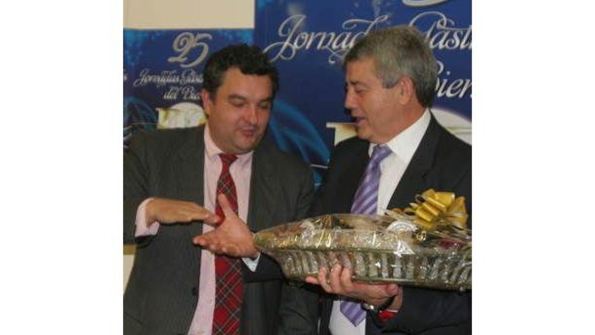 Martínez y Ramón, en las Jornadas Gastronómicas del 2009.