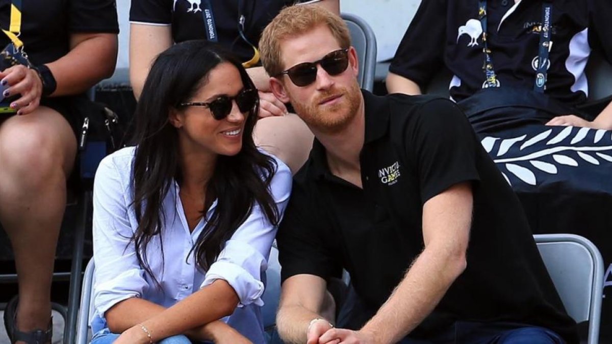 El príncipe Enrique y Meghan Markle, en los Juegos Invictus en Toronto, el pasado 25 de septiembre.