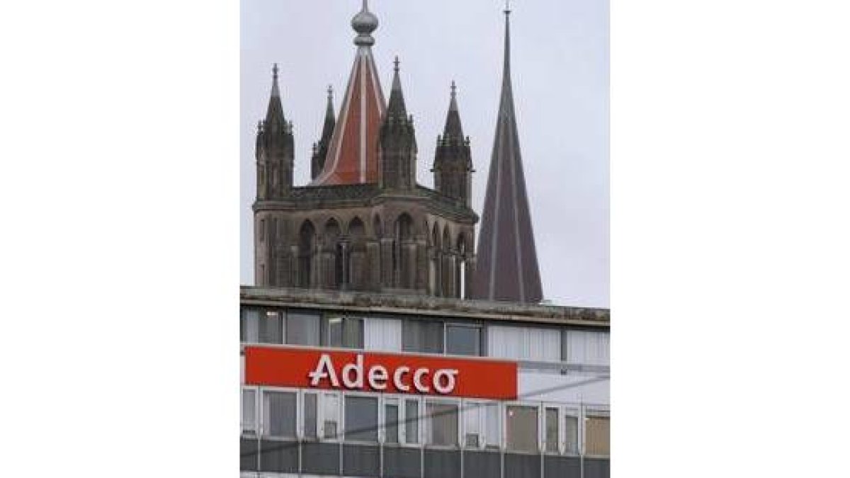 Edificio de la empresa de trabajo temporal en Suiza