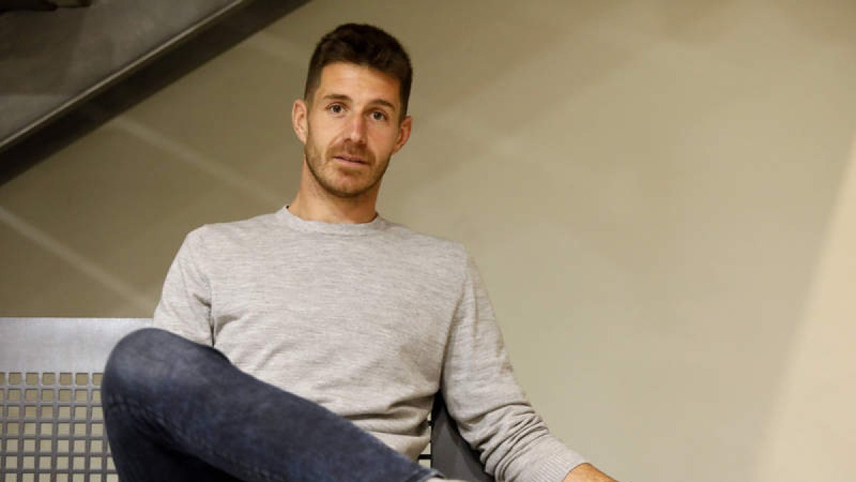 El portero Jorge Palatsí tiene contrato con la Cultural hasta junio de 2021. MARCIANO PÉREZ