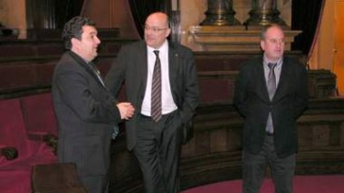 José Luis Ramón se entrevistó ayer con Luis Corominas en Barcelona