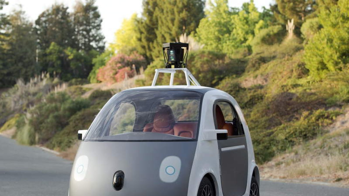 Un prototipo del vehículo autónomo de Google.