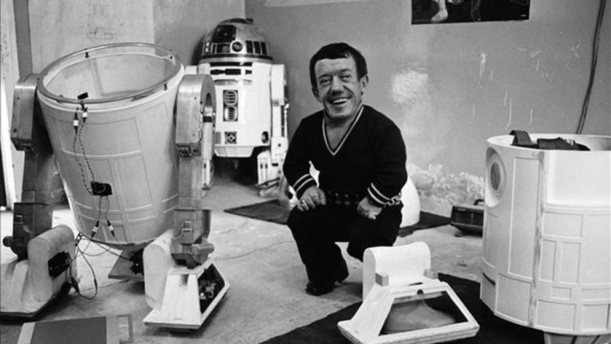 Kenny Baker, el legendario R2-D2 de la saga 'Star wars'.