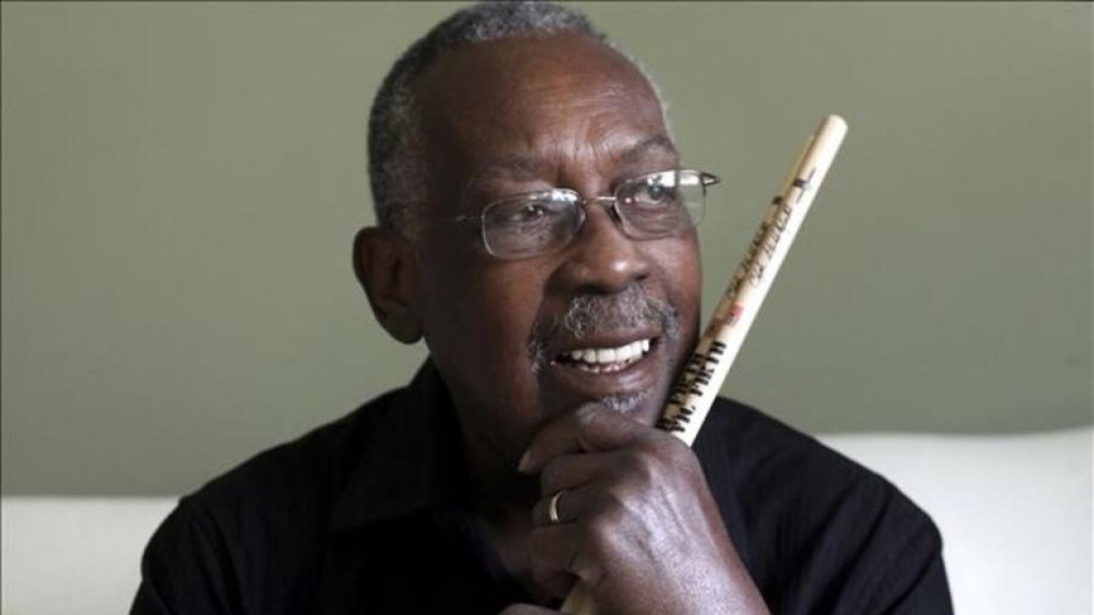 El legendario baterista Clyde Stubblefield.