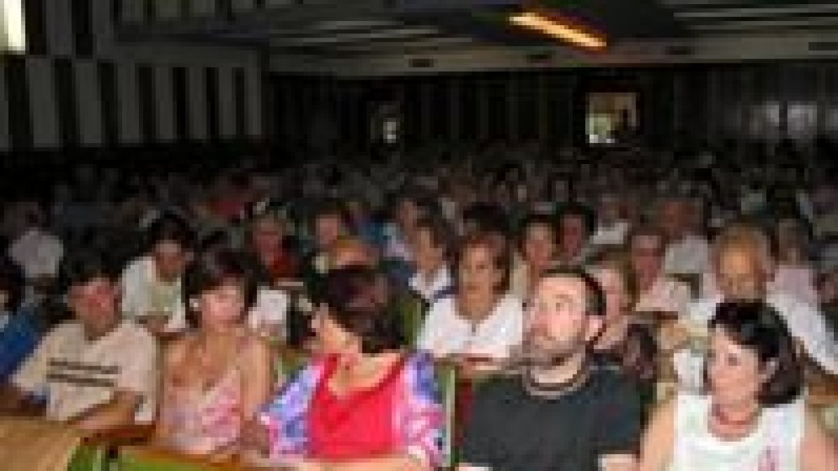 Un momento de la fiesta de los diabéticos astorganos en la jornada de ayer