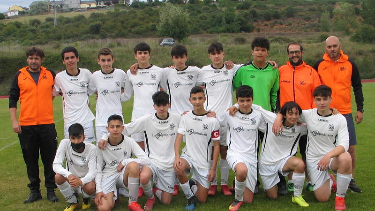 Equipo del Santa Marta que milita en la 3.ª Provincial Cadete. M. MACÍAS