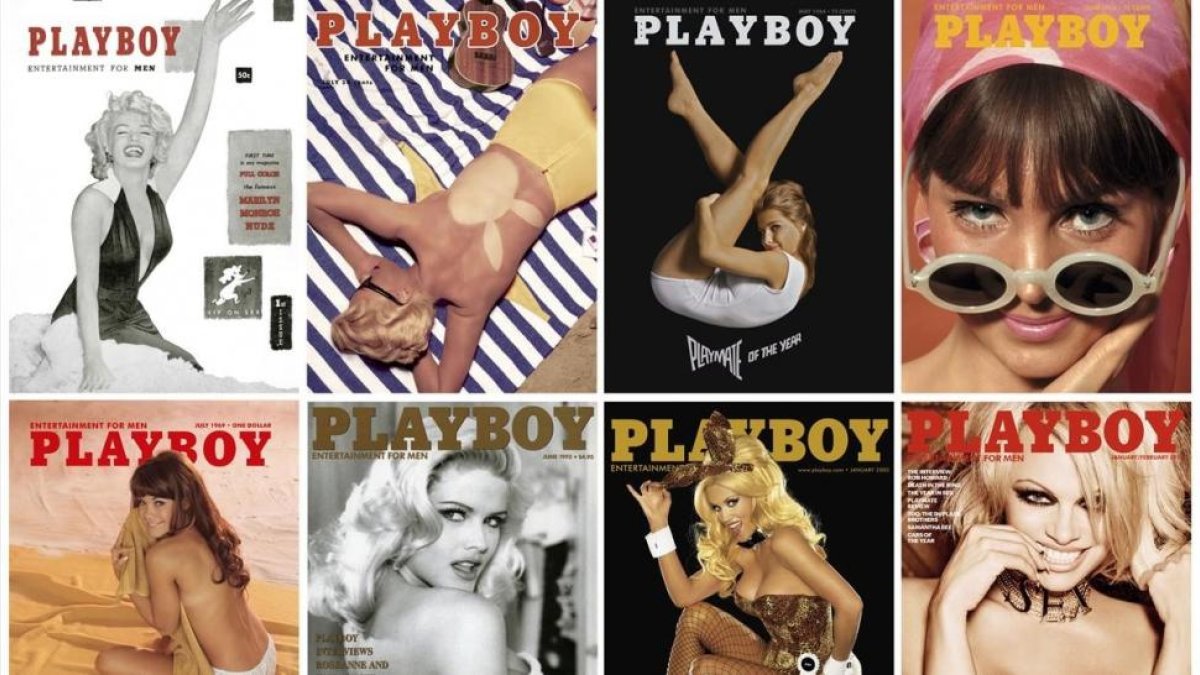 Portadas históricas de la revista Playboy.
