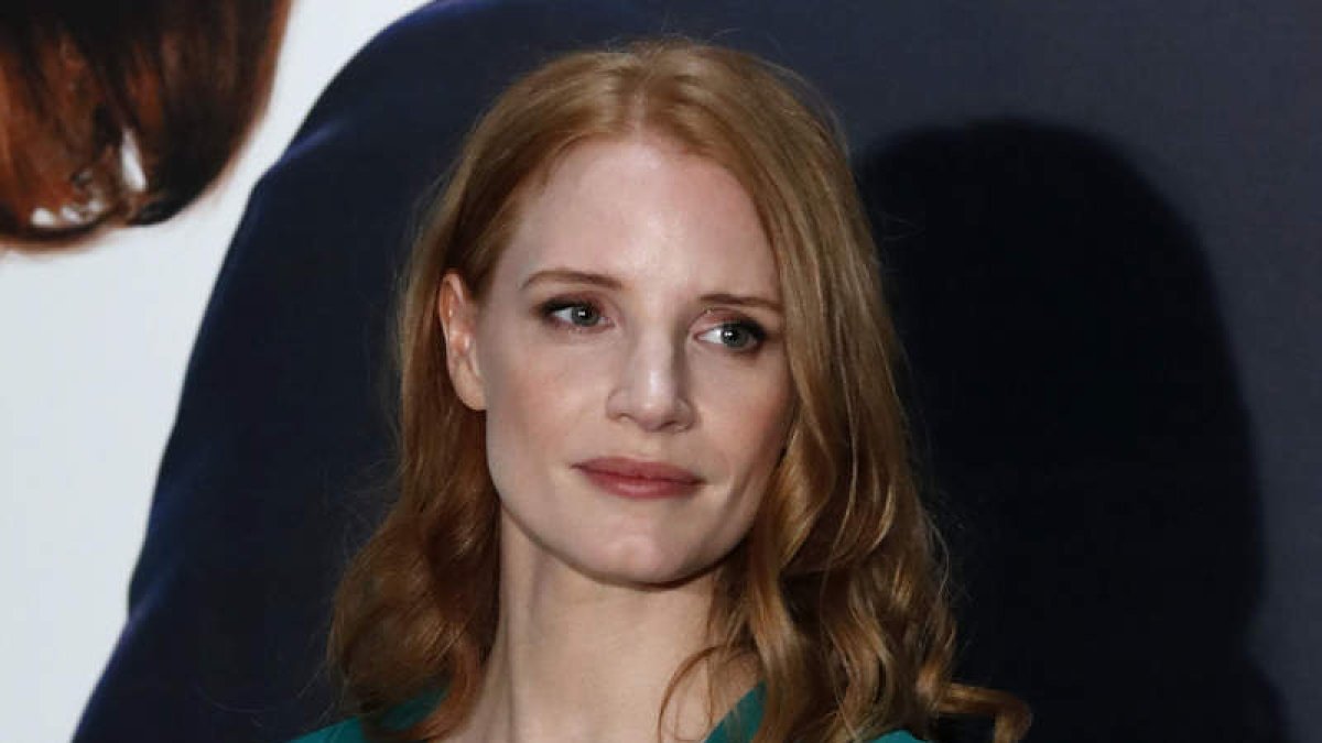 La actriz Jessi Chastain, protagonista de ‘Los ojos de Tammy Faye’. CHEMA MOYA