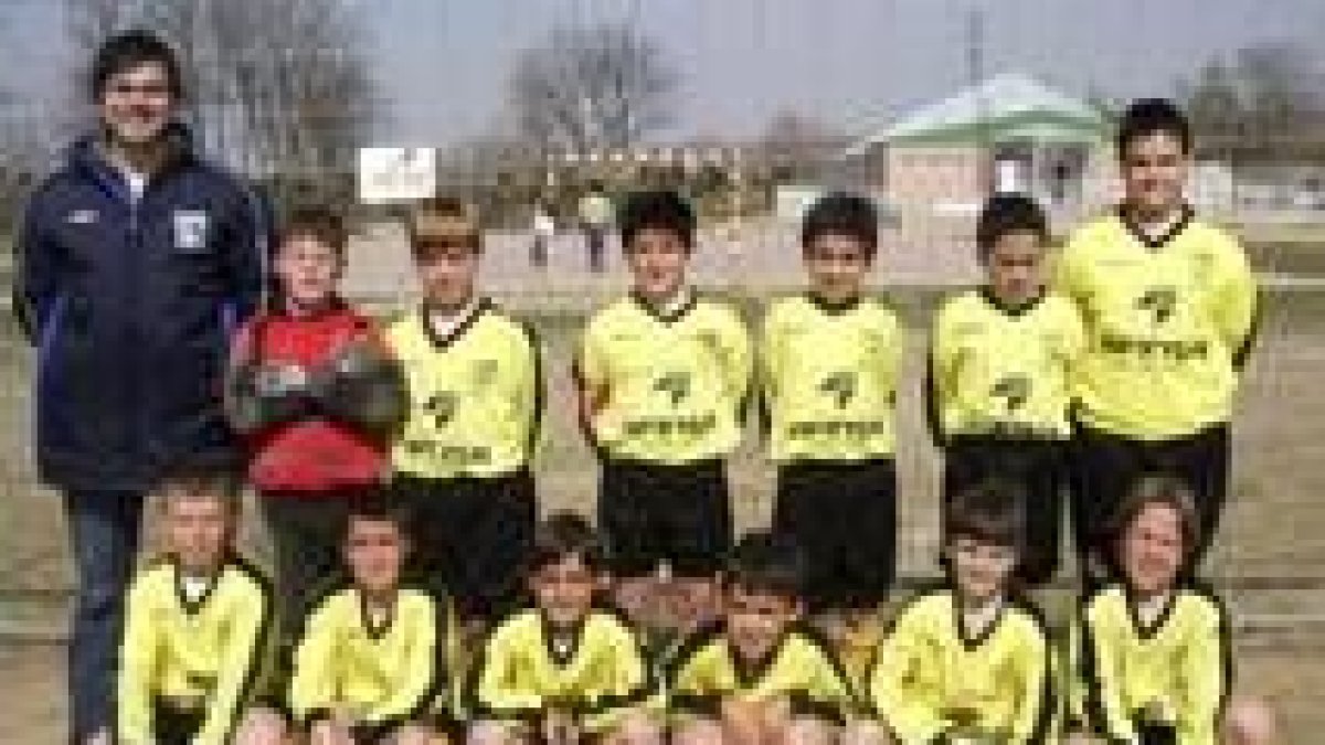 Formación del Loyola B que milita en la categoría benjamín
